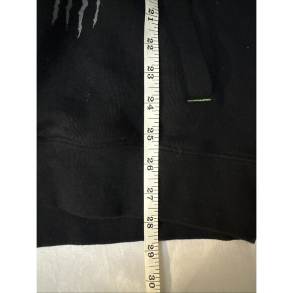 Monster Energy Unleash The Beast Y2K Hoodie Adult XL Pullover Black Green - Picture 4 of 13